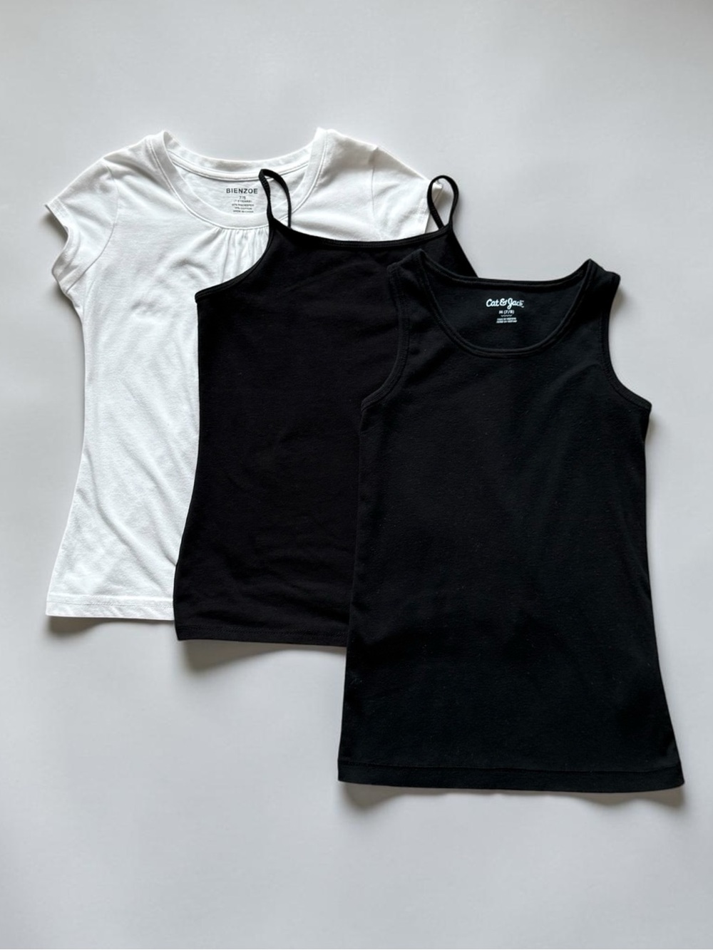 Girls Essentials 3-Pack Tee and Tank Bundle